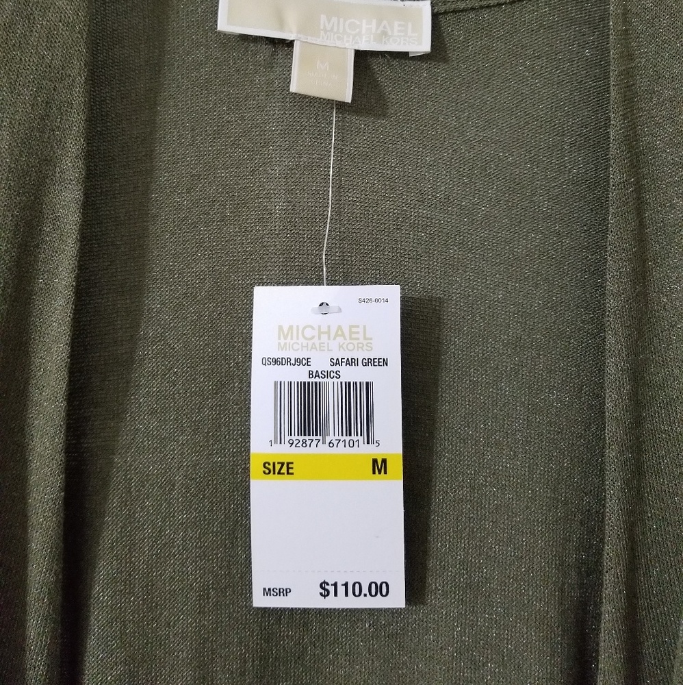 Michael Kors - Lightweight Safari Green Duster - Picture 7 of 9